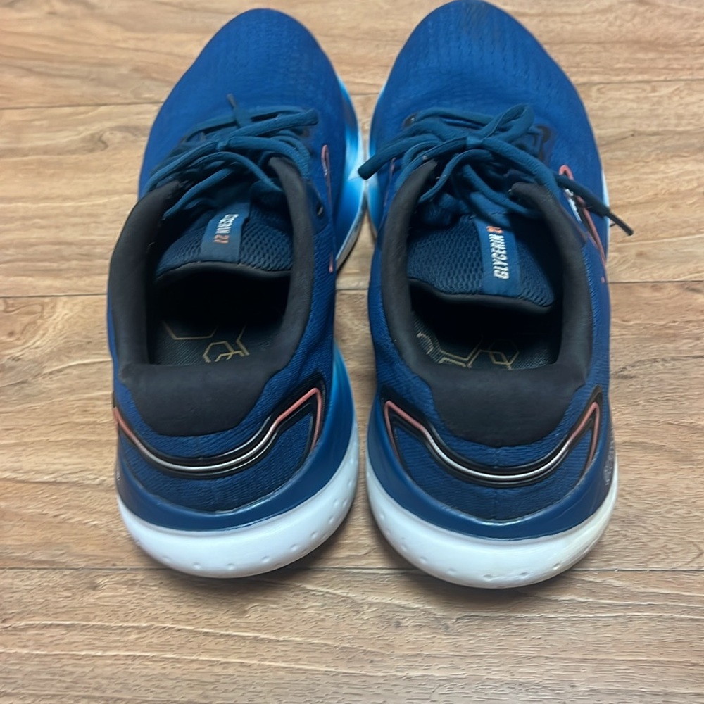 Brooks Glycerin 21 Cushioning Running Shoes - Navy Blue - Picture 3 of 8